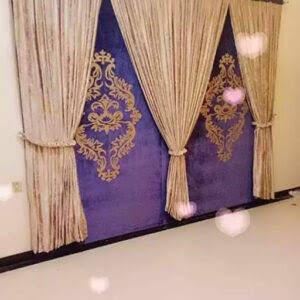 double bunch curtain