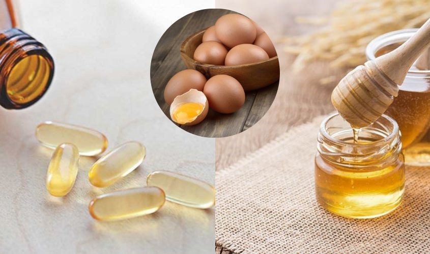 cách làm đẹp da mặt bằng mật ong - Vitamin E kết hợp với mật ong làm giảm nếp nhăn