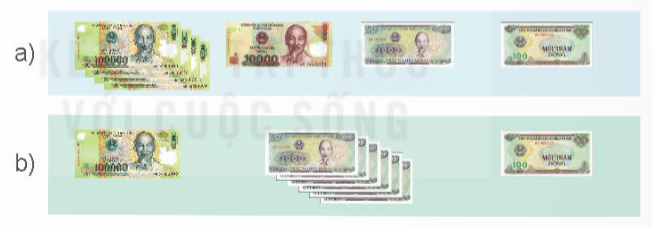 A close-up of several currency notes

Description automatically generated