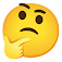 🤔 Cara Pensativa Emoji