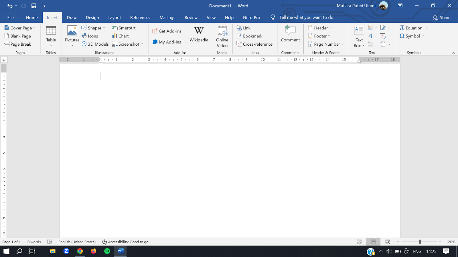 Cara membuat nomor halaman pada Footer dan Header berbeda di Word