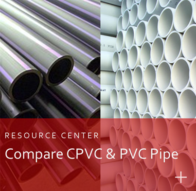 Compare CPVC & PVC Pipe