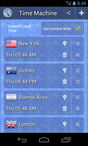 Download Time Machine - World Clock apk