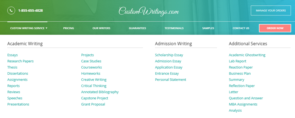 CustomWritings.com Review: An Online Writing Service for Students 3