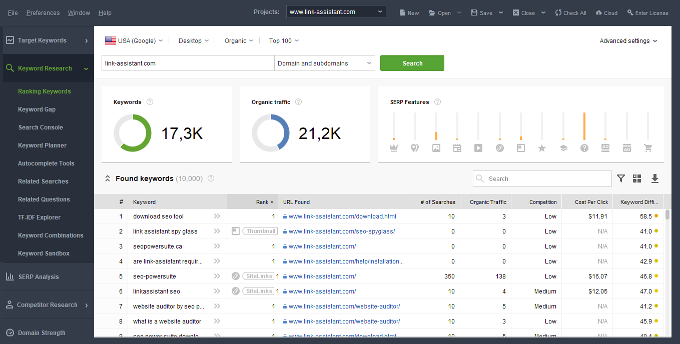 Keyword Finder