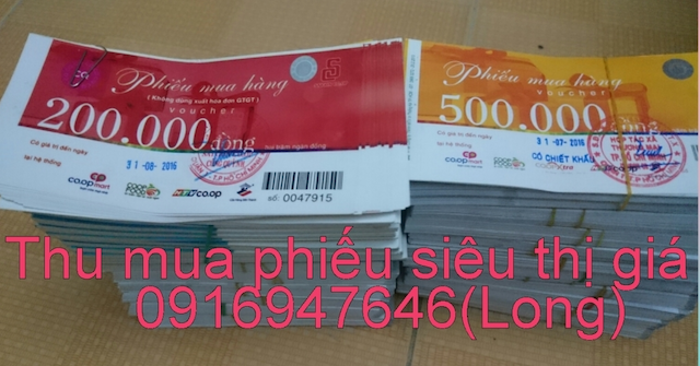 Dịch vụ thu phiếu mua hàng Coopmart chuyên nghiệp nhất