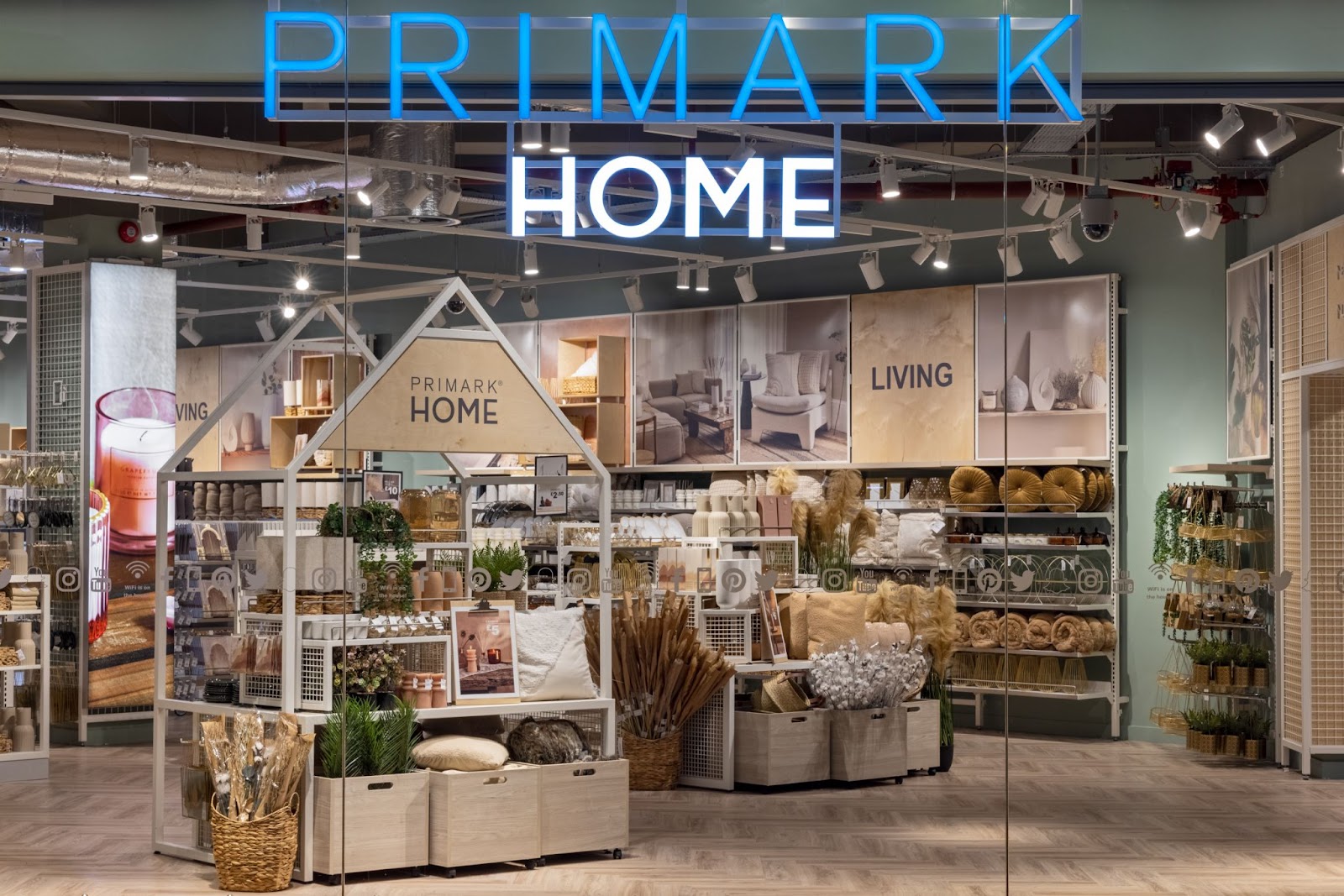 Primark Home Lifestyle: Exposição moderna que transmite conforto durante as  compras – Mercaurantes