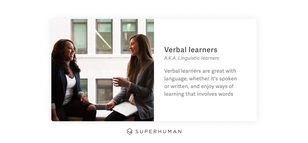 verbal learners
