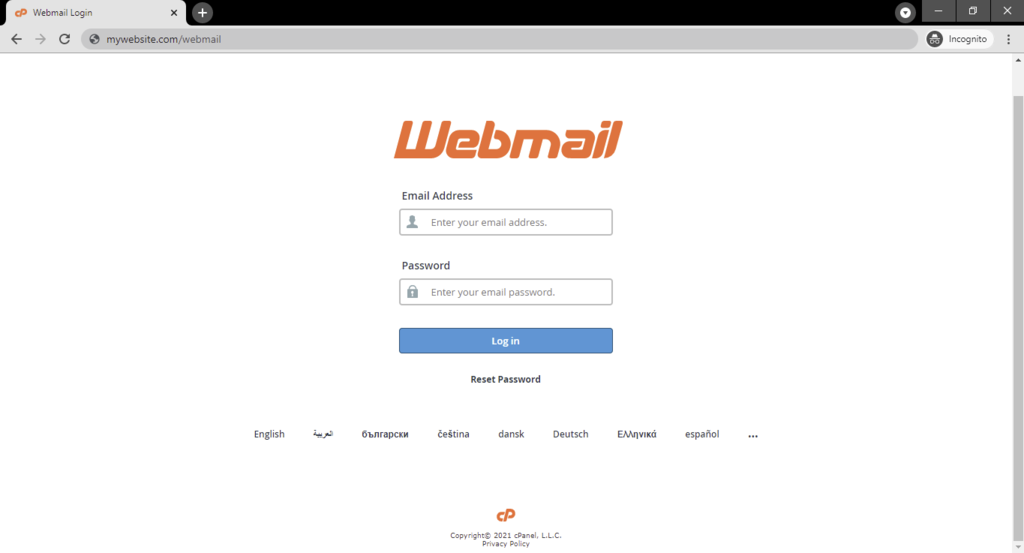 How to Access your Email Account from cPanel Webmail?