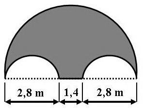 Untuk membuat bingkai antena parabola digunakan plat aluminium sepanjang 2 64 m jika