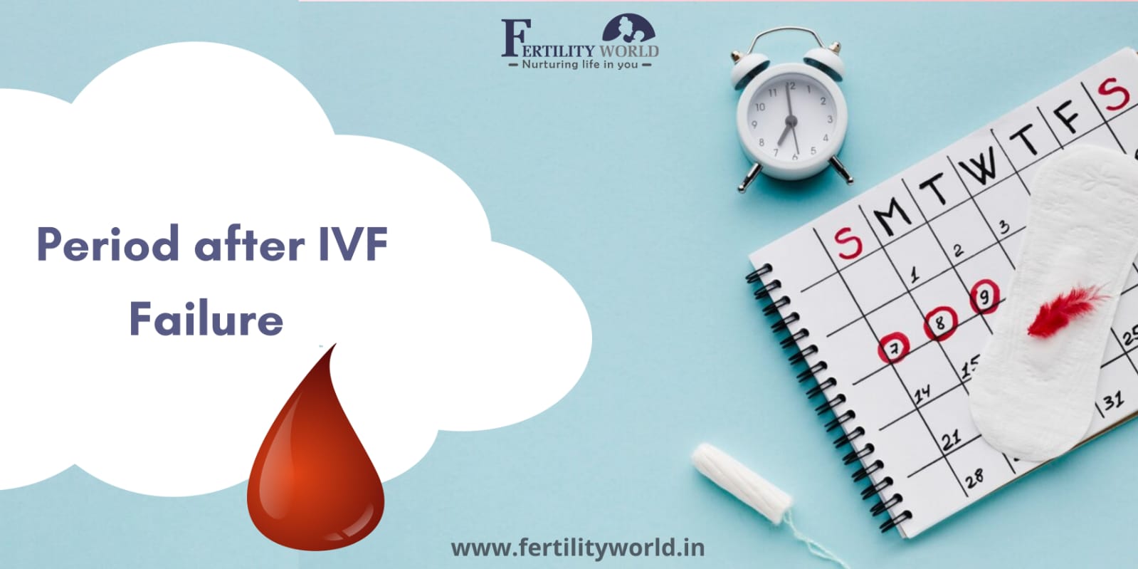 When to expect the period after failed IVF?
