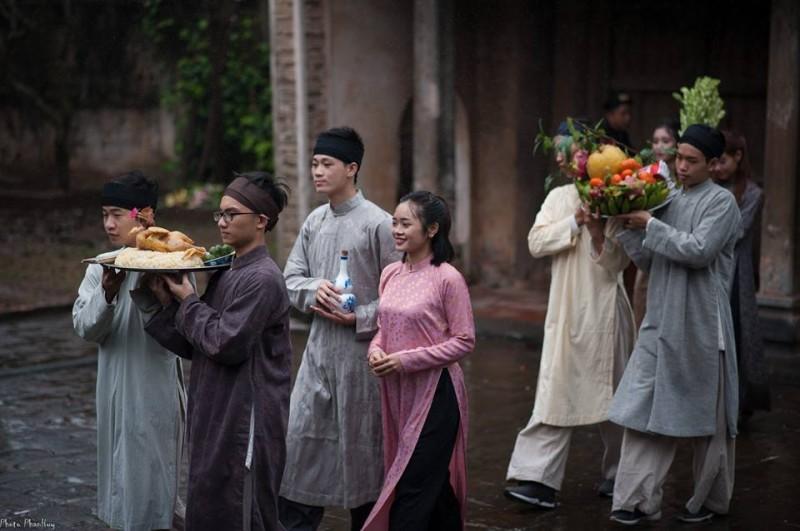 Kết quả hình ảnh cho áo dà i nam truyá»n thá»ng