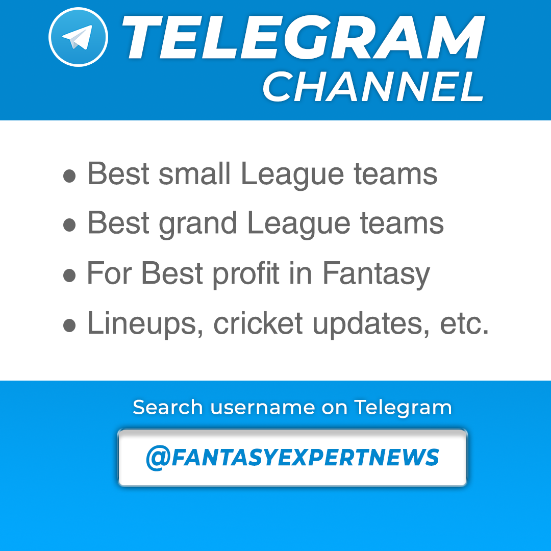 Fantasyexpertnews telegram channel