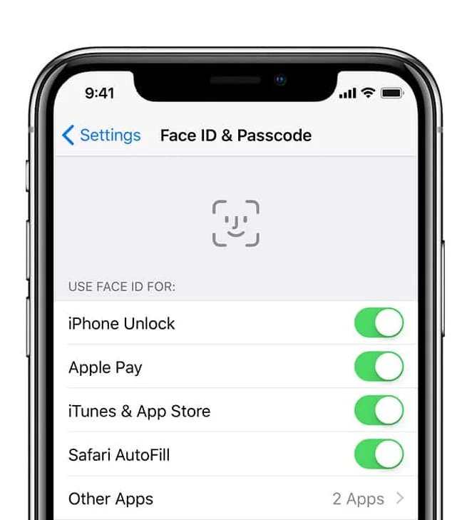 How to Check that Face ID is Enabled