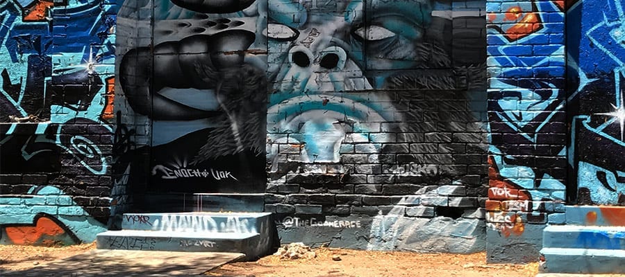 street art in Phoenix, Arizona on Roosevelt Row