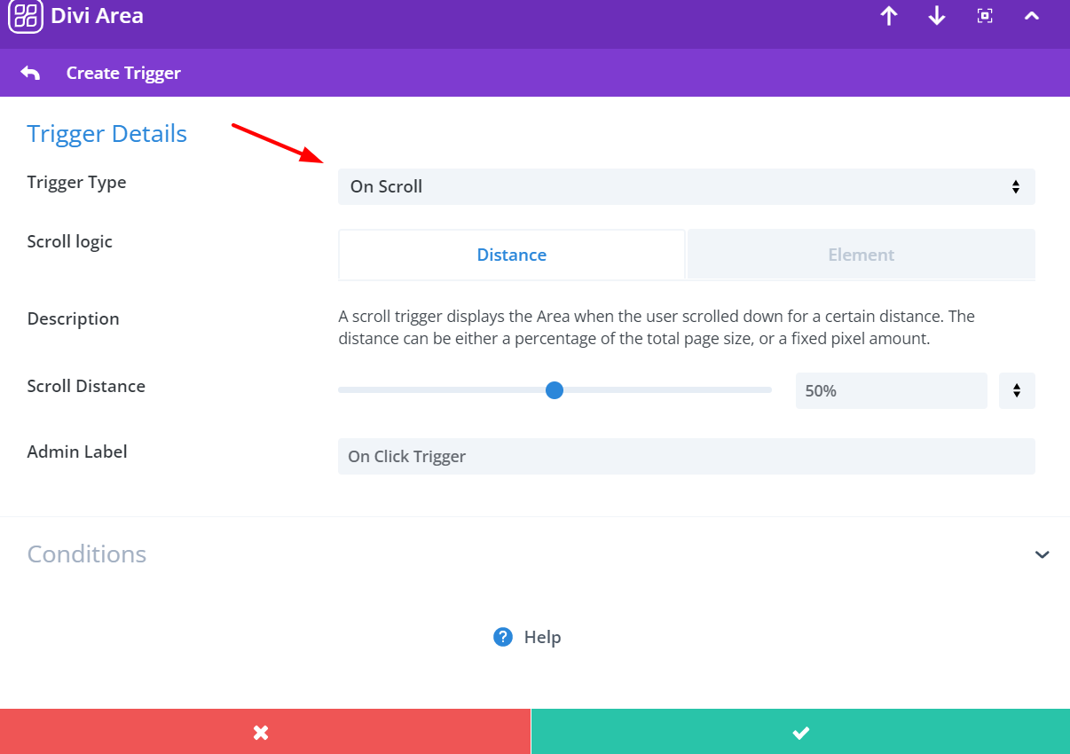Divi lead generation: Multiple trigger options