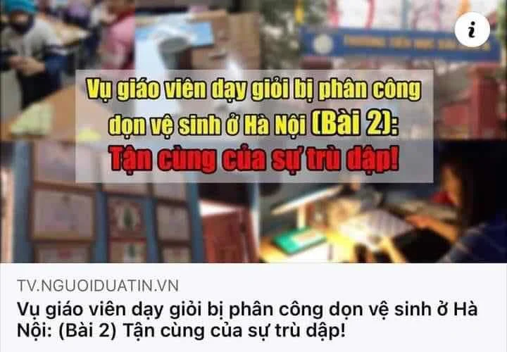 CHUYỆN GÌ ĐANG XẢY RA VỚI GIÁO VIÊN ?