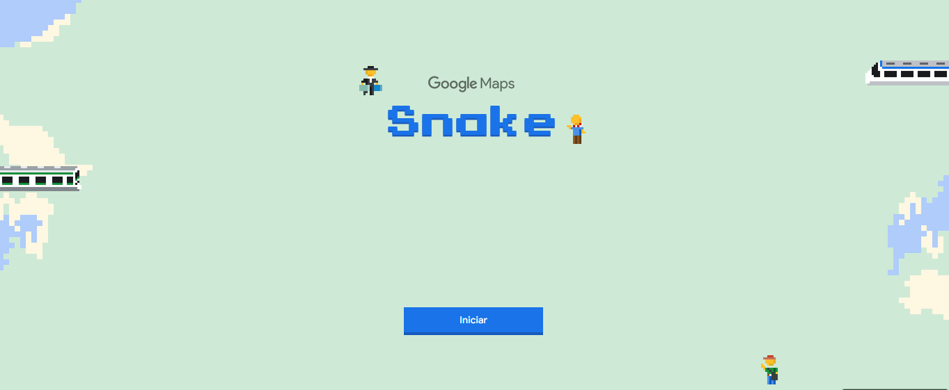 Jogo da Cobrinha do Google