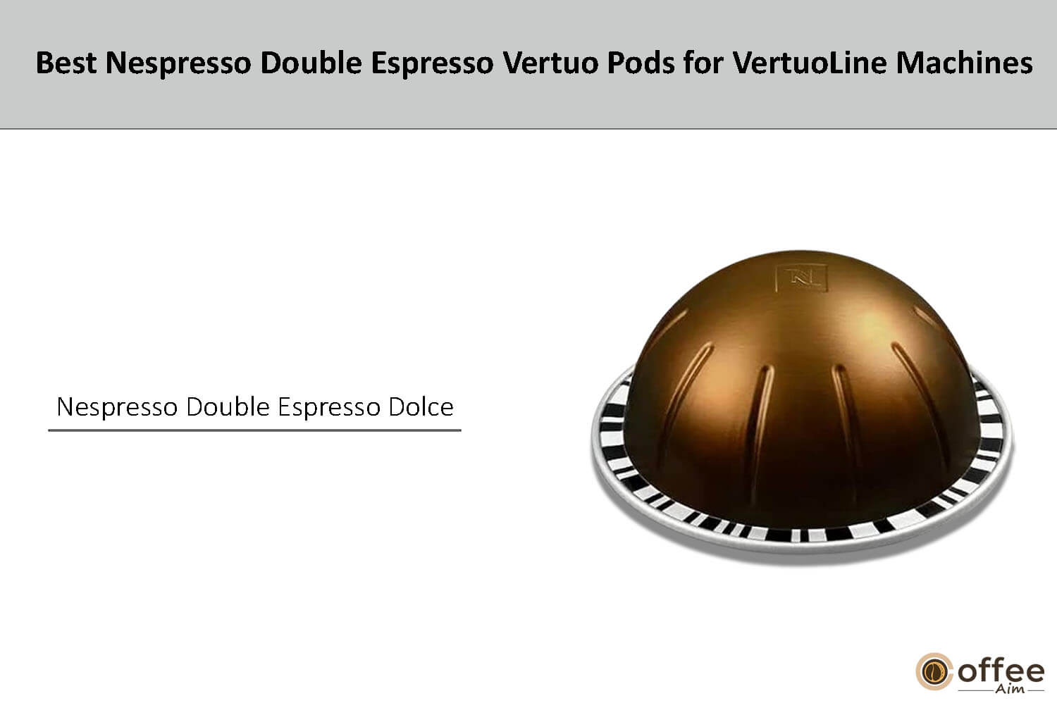 In this image, I'll explain nespresso double espresso dolce.