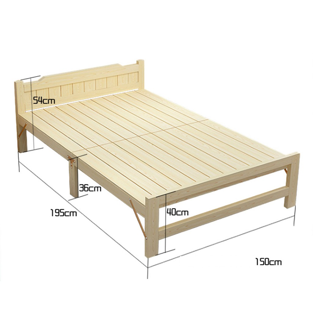 Giường xếp gỗ giá rẻ cho vẻ đẹp thẩm mỹ cao