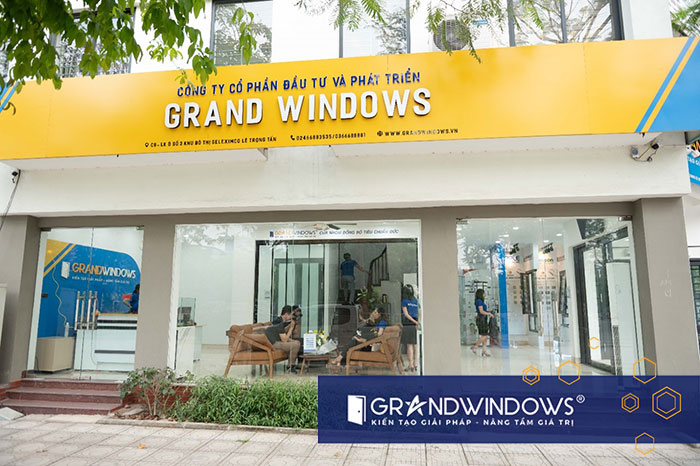 Cửa sổ nhôm kính đẹp tại Grand Windows