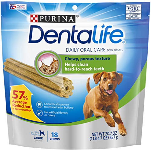 Masticable dental para perros grandes de Dentalife 