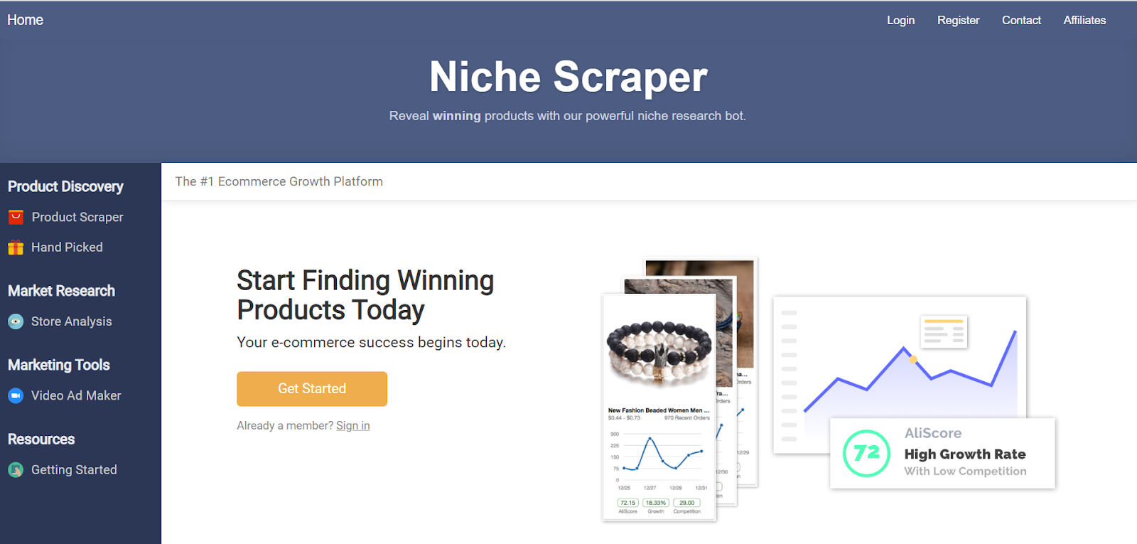 Best Shopify Tools To Spy On your Competitors - Niche Scraper
