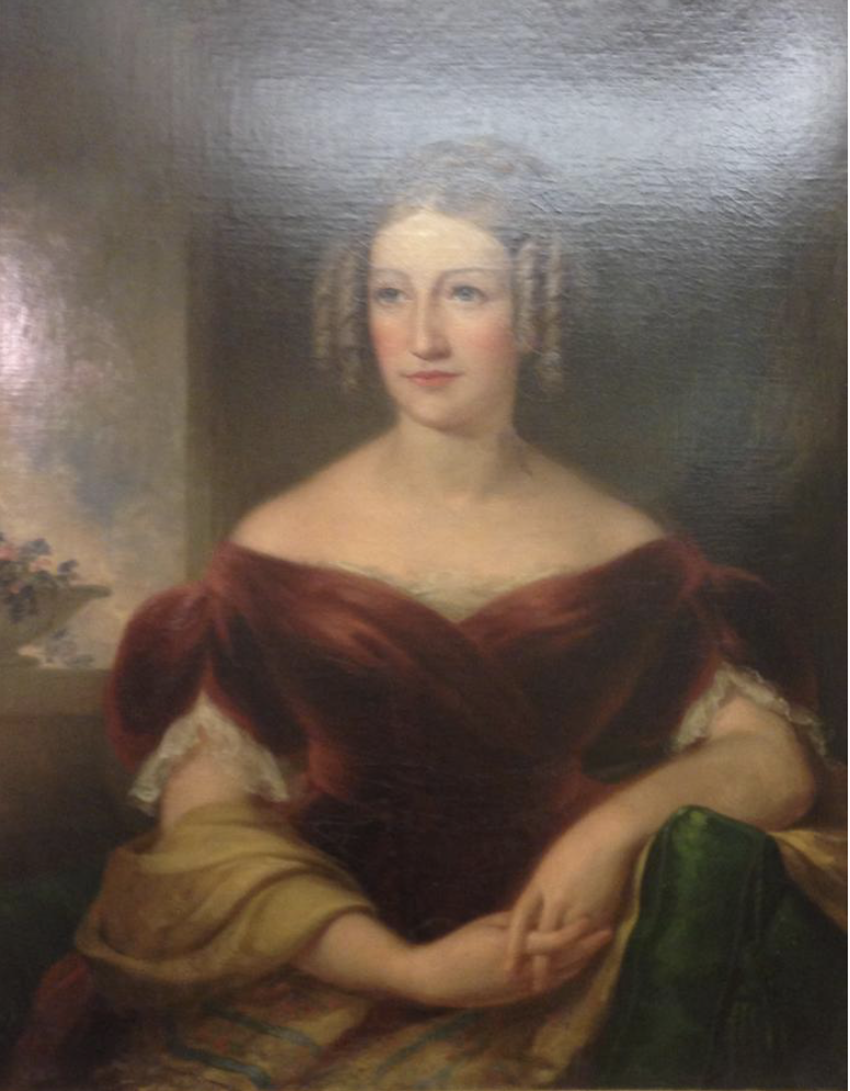 Portrait of mid-19th century woman