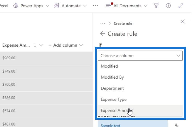 View Formatting In SharePoint