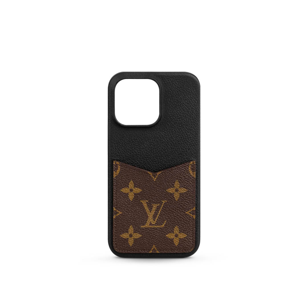 LOUIS VUITTON IPHONE 13/12 PRO MAX CASE BUMPER FOLIO ECLIPSE