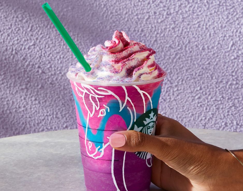 Image result for Unicorn frappuccino