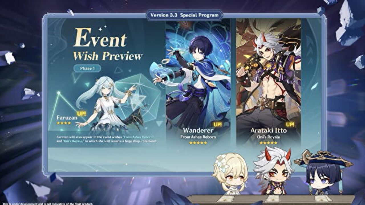 Event preview