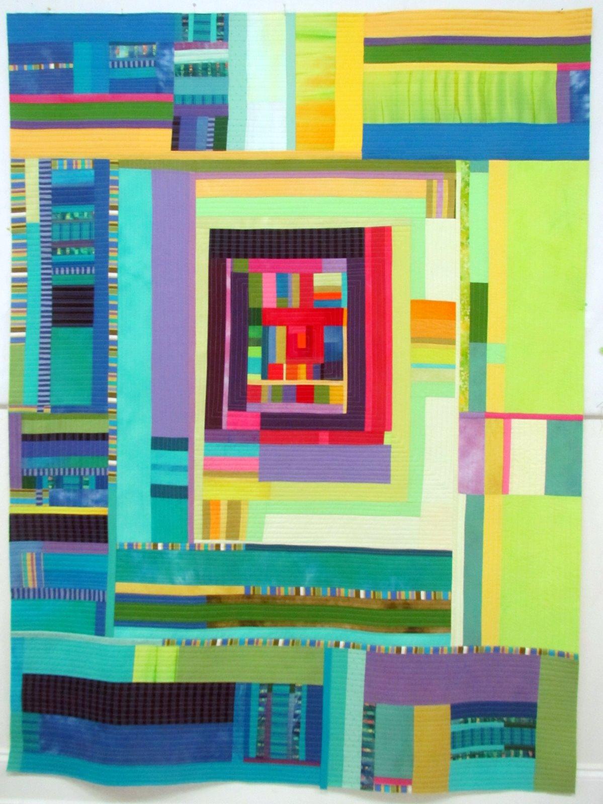 Image result for modern scrap quilts