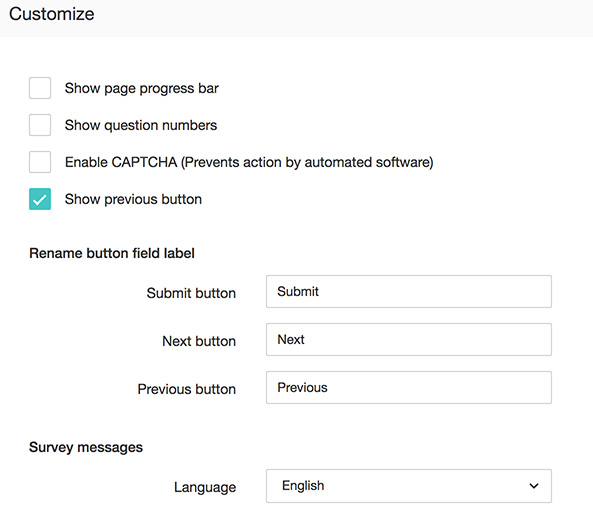 Personalizar botones de navegación