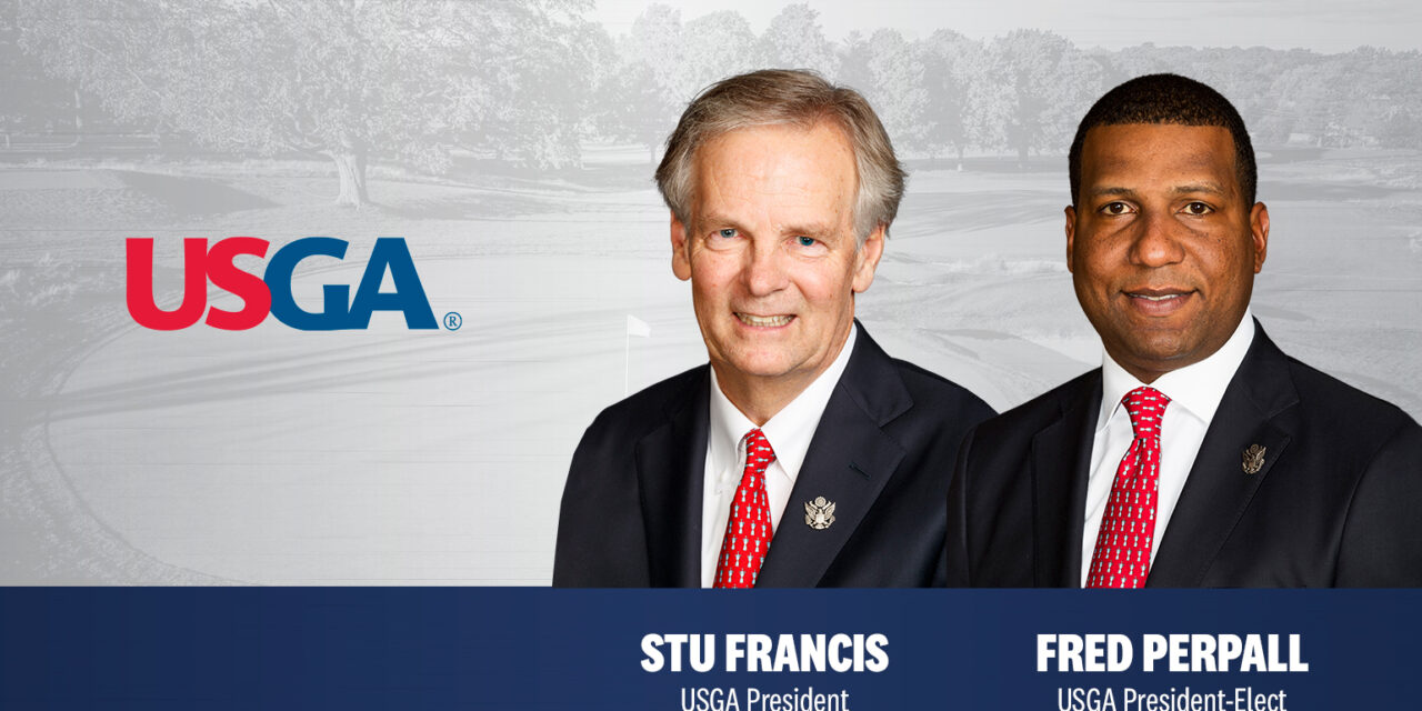 Stu Francis and Fred Perpall of the USGA