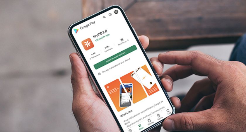 Mở tài khoản ngân hàng VIB online