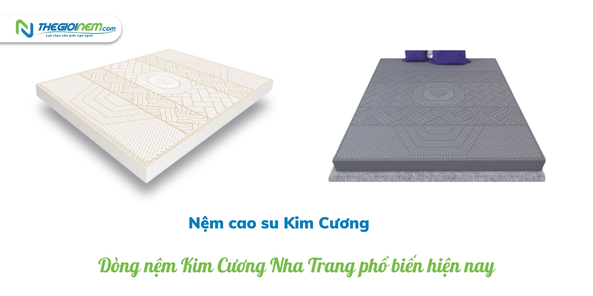 Đại lý nệm Kim Cương Nha Trang chính hãng giá rẻ | Thegioinem.com