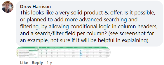 top table plugin to create dynamic tables