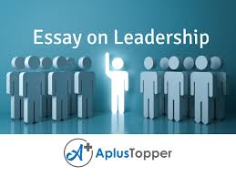 What does leadership mean to you essay