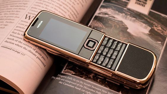 Nokia 8800 Vàng hồng sang trọng đẳng cấp
