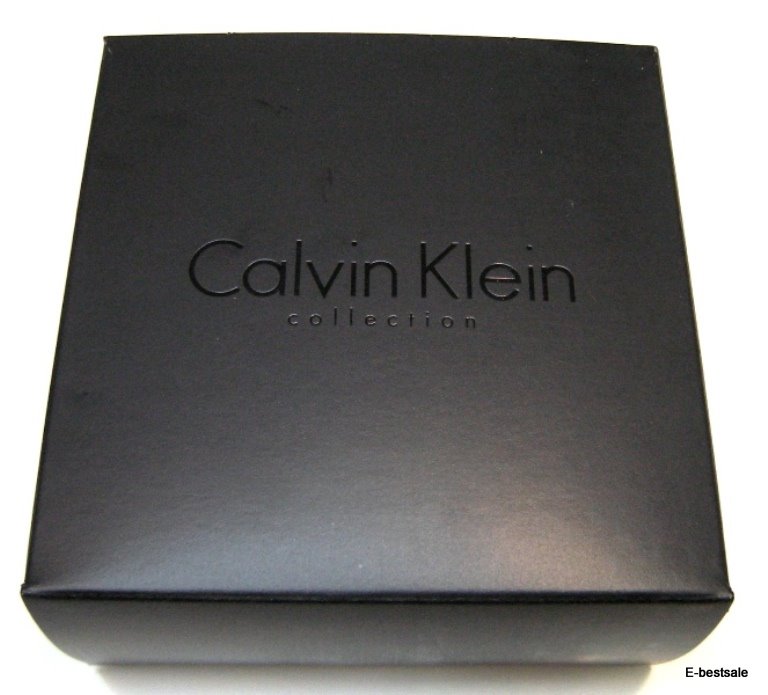 Cintura Calvin Klein Pelle Belt BOX Reversibile Uomo Man Leather