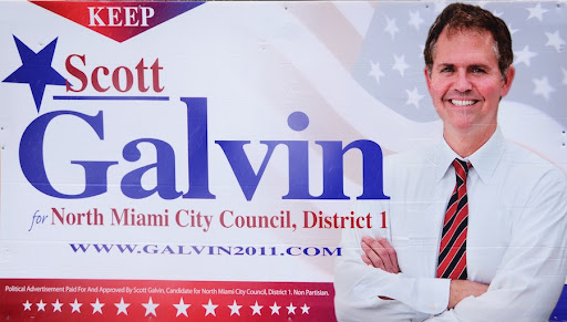 Scott Galvin Campaign Sign Scott Galvin Campaign Sign