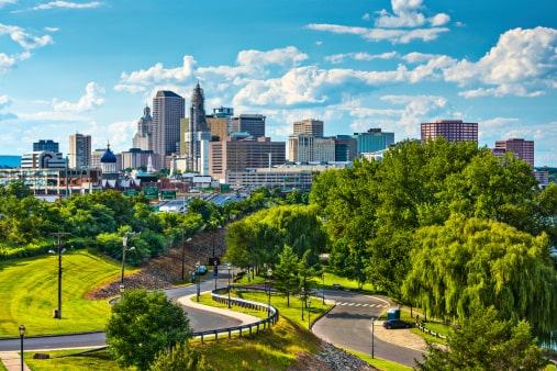 Hartford, CT Skyline