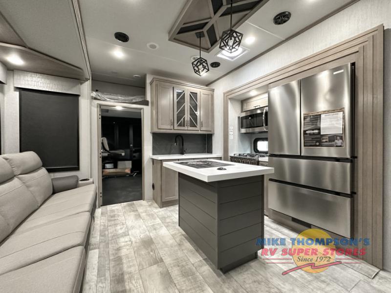 The kitchen in this unit is perfect for cooking for your crew before heading out for the day.