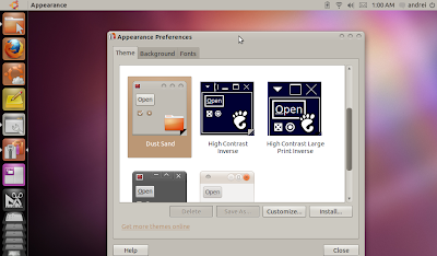 Ubuntu 11.04 unity screenshots