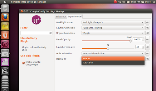 Ubuntu 11.04 screenshot