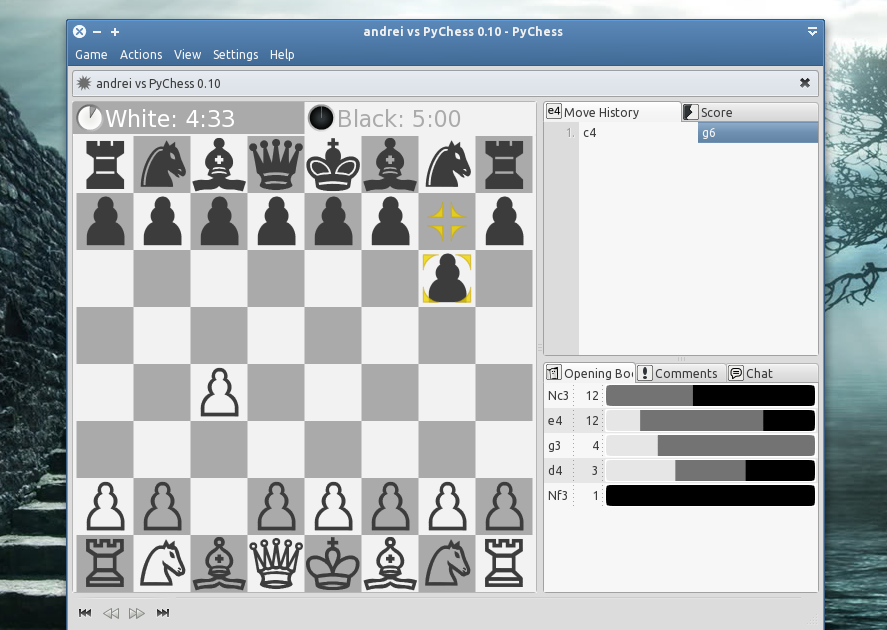 Script, PDF, Chess