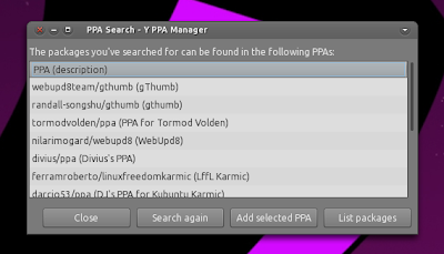Y PPA Manager search