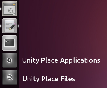 Unity place files applications