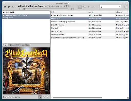 synapse media player. new default music player: